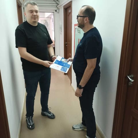 Distribuirea materialelor informative despre proiect — iunie 2026