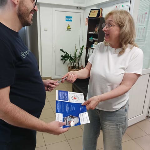 Distribuirea materialelor informative despre proiect — iunie 2026